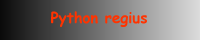 Python regius